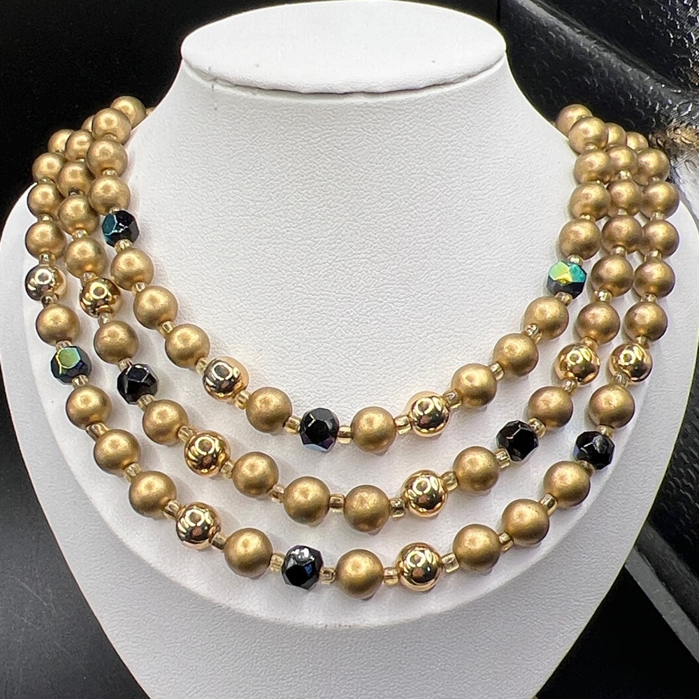 Vintage Japan Beaded Necklace